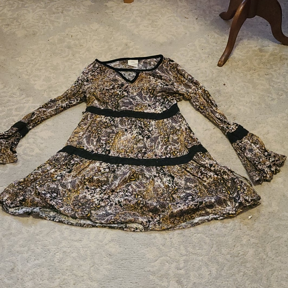 Long-sleeved Knox Rose Dress